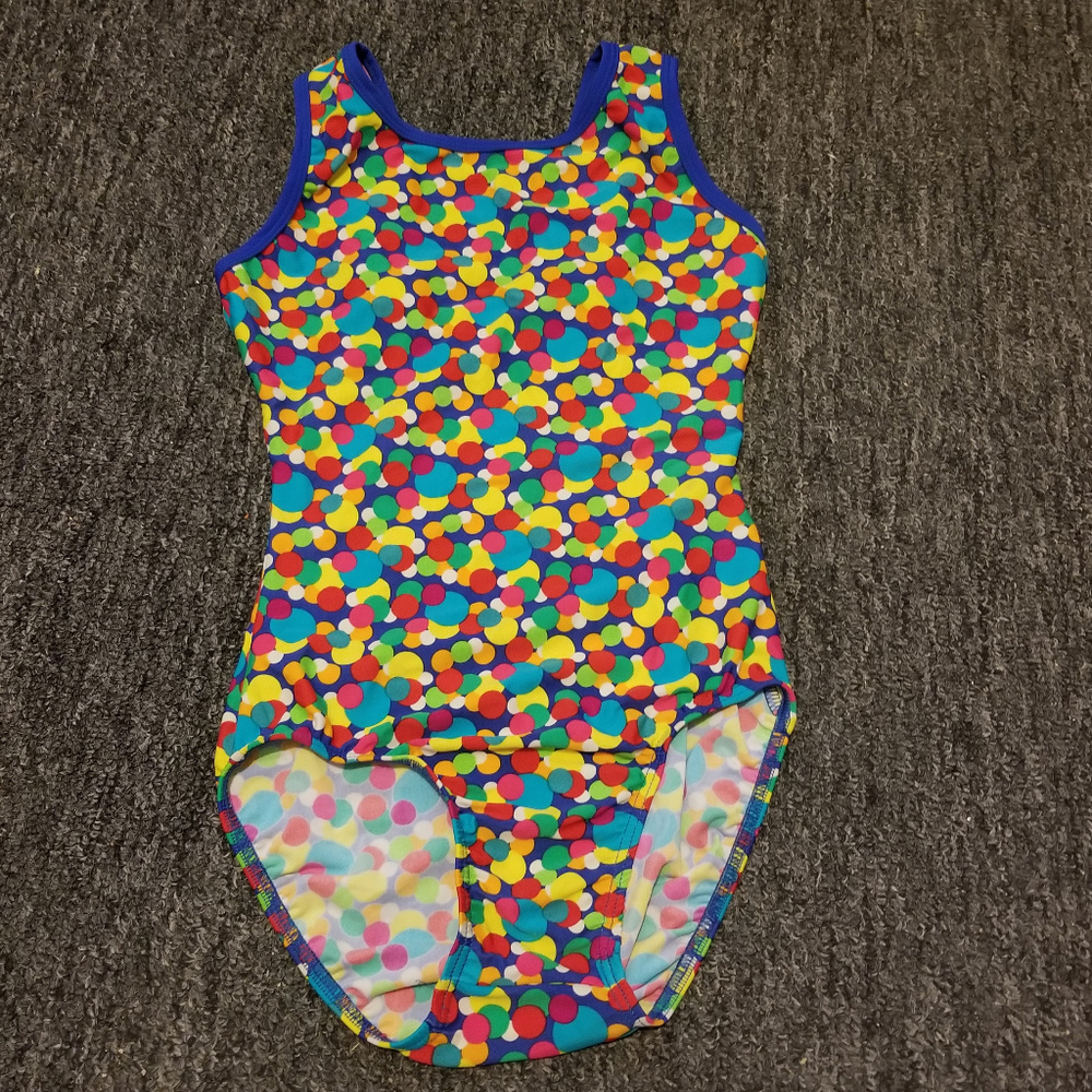 Destira Leotard | Size XS | Polka dot Design